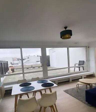Apartment T2 Renove Avec Terrasse Proche Paris Et Disneyland